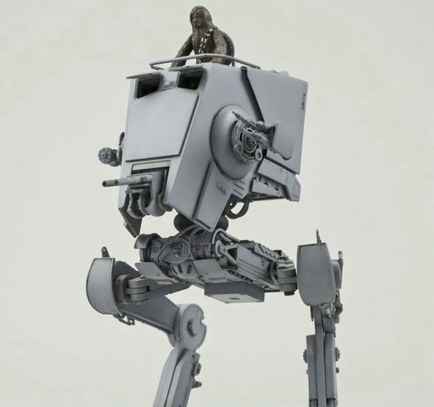 /в сборке модель Bandai сборка модель войн 1:48 серии AT-ST звезда вездеходные расследования транспортного робота