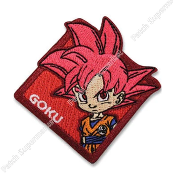 

Dragon ball Son Goku Classic Cartoon Iron on Patches for Clothing diy Embroidered badges