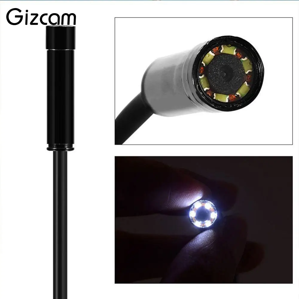 Камера Эндоскоп Gizcam Водонепроницаемая мини камера IP67 USB 1 5 м 7 мм|mini camera|micro cameracamera