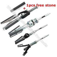 4 Size Regolabile Pistone Del Freno Cilindro Hone Strumento 3 ganasce pietra Gamma: 19-63mm 32-88mm 51-177mm