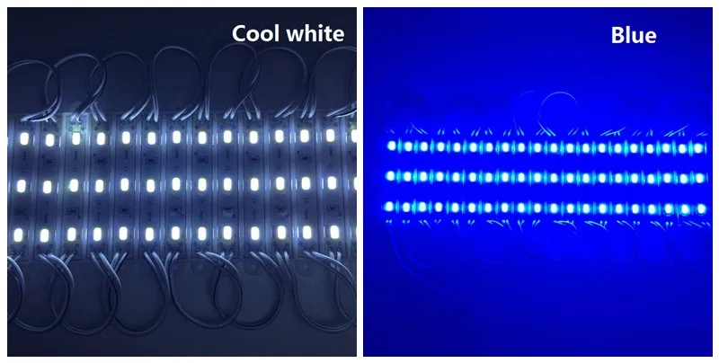 20 шт. 5630 5730 3 светодиодный модуль освещения для знака DC12V водонепроницаемый супер яркий smd СВЕТОДИОДНЫЙ модуль холодный белый