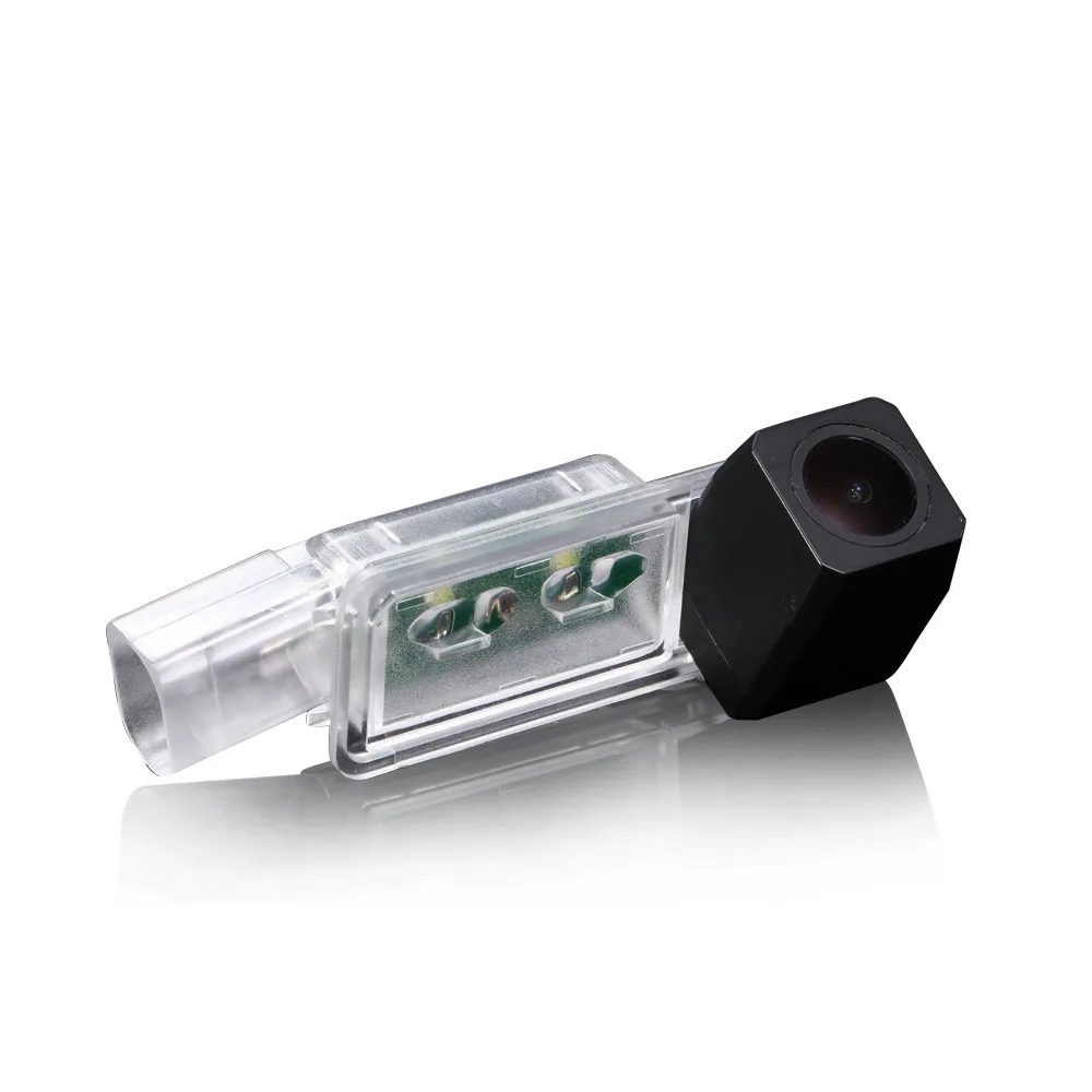 En Ligne HD 1280*720 Pixels 1000TV ligne Pour VW golf 5 golf 7 MK7 skoda scirocco seat leon Laman voiture vue arrière arrière arrière parking caméra