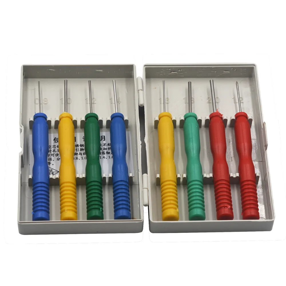 8Pcs Hollow Needles Desoldering Tool For Electronic Components
