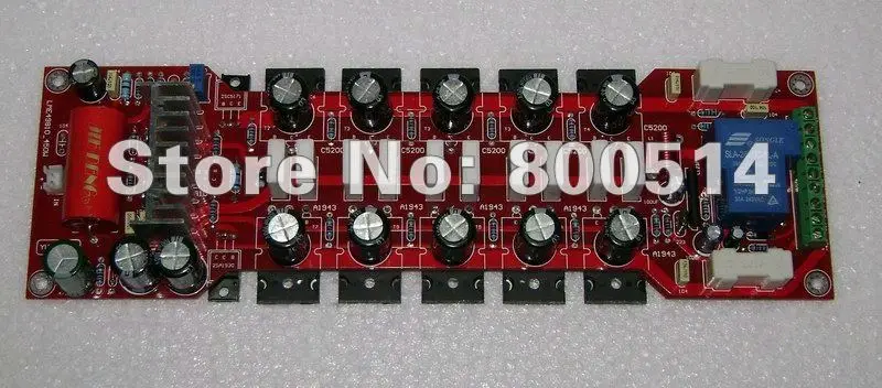 

YJ- Assembled LME49810 mono Power amp board 300W amplifier board 2SA1943+ 2SC5200