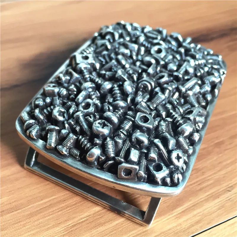 Screw Metal Belt Buckle (3)