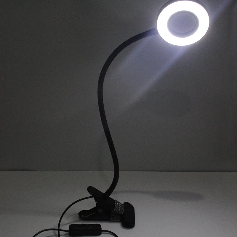 

Portable Adjustable USB Lamp Cold White Table Light For Permanent Makeup Eyebrow Tattoo Eyelash Extension Manicure Reading Desk