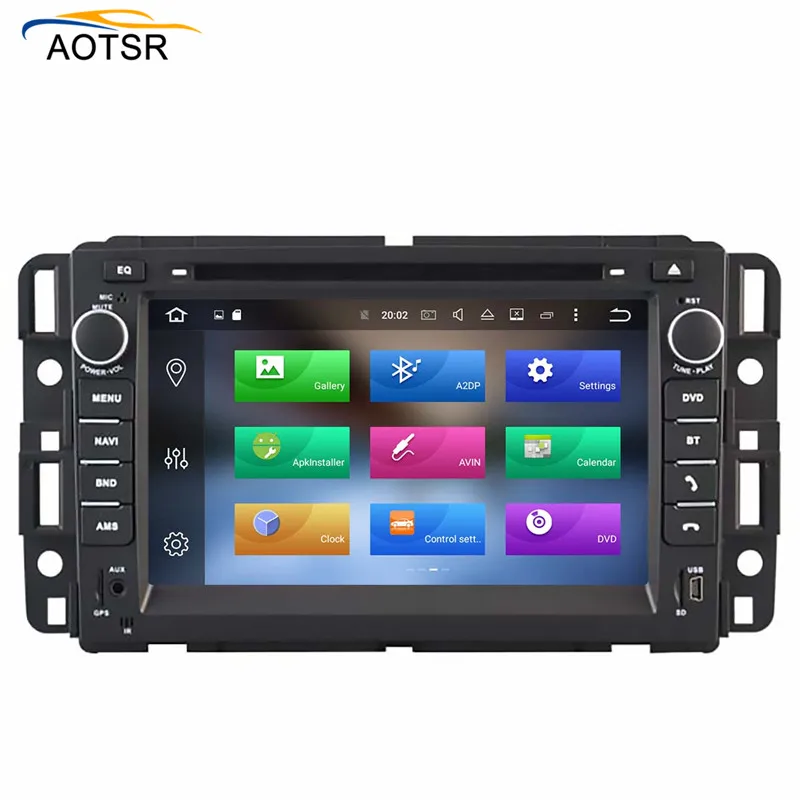 Cheap IPS Screen Android 8.0 car dvd multimedia player head unit For Hummer H2 2008 2009 2010 2011 Car dvd gps 4+32 wifi with radio BT 7