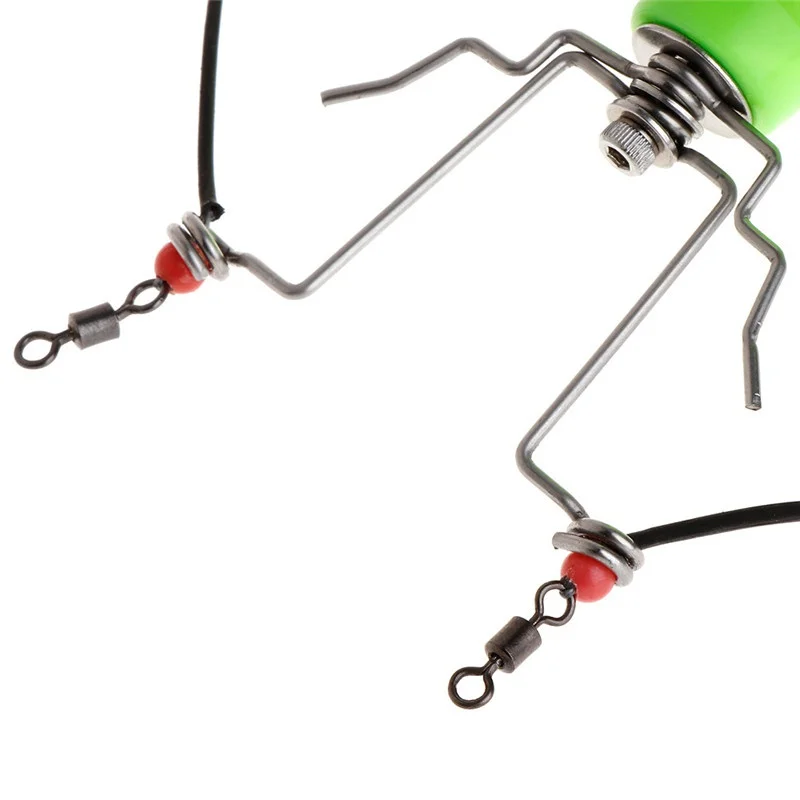 

Fishing Feeder Accessories Multi Functional Automatic Tackle Trap Spring Cage Fishhook For Sea Night Lake Pond Fishing