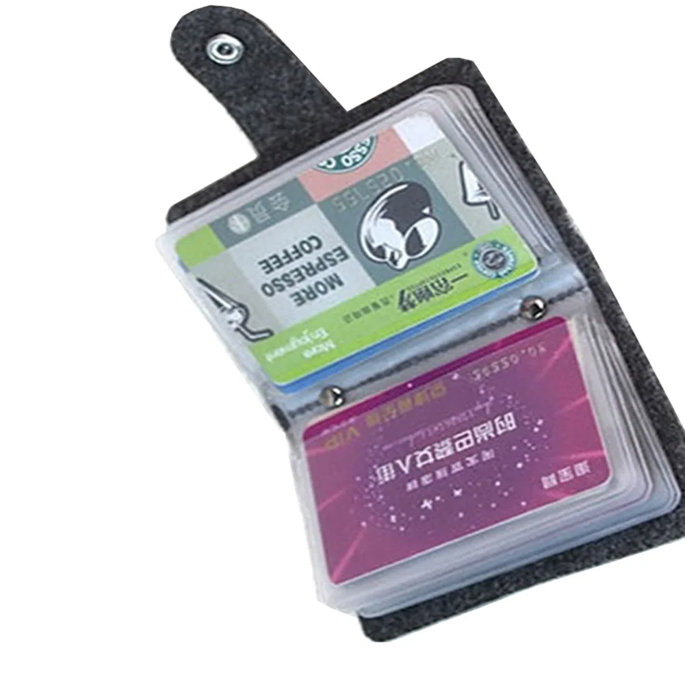 

NEW Fashion Card Holder for Women Pouch ID Card Credit Card Wallet Cash Holder Organizer 24 Slots