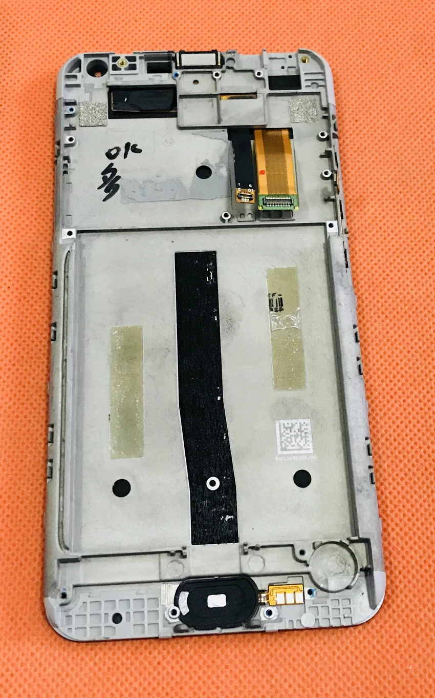  Used Original LCD Display +Digitizer Touch Screen+Frame for Meizu M2 Note MTK6753 Octa Core 5.5