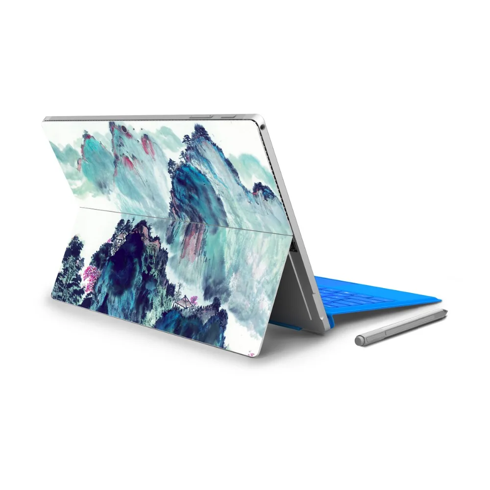 Hot Sale For Micro Surface Pro 4 Vinyl Back Full Decal Tablet Netbook Ultrabook Sticker Landscape Skin Logo Cut Out Hot Sale For Micro Surface Pro 4 Vinyl Back Full Decal Tablet Netbook Ultrabook Sticker Landscape Skin Logo Cut Out