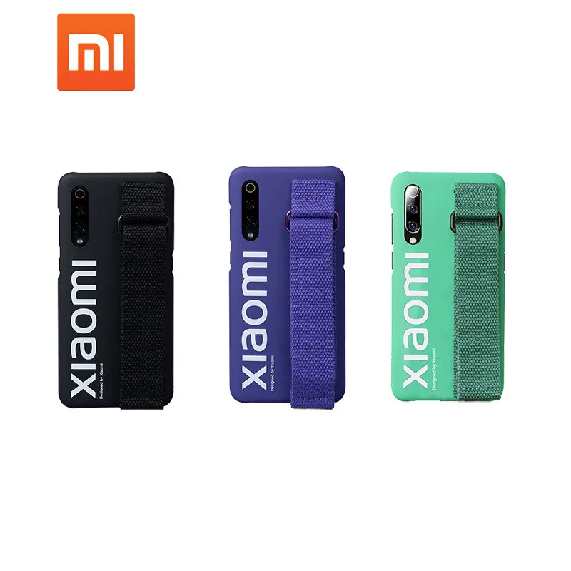 

Original Xiaomi Mi9 mi8 SE Case Street Style mobile Phone cases for Xiaomi Mi 9 SE 8 redmi note 7 back covers with strap
