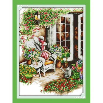 

Everlasting Love Comfortable Frontage Chinese Cross Stitch Kits Ecological Cotton Stamped Printed 11CT DIY Christmas Decorations