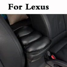 Автомобиль центральной консоли мягкий коврик подлокотники для Lexus CT ES GS F GX HS IS F LFA LS LX NX RC F RX SC