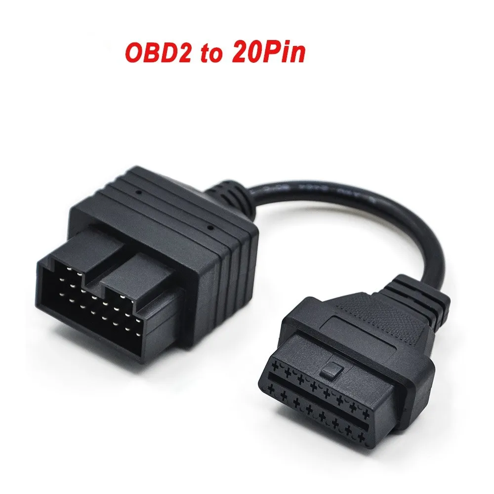 Автомобильный диагностический кабель Ki a 20PIN OBD1 к 16PIN OBD2 для Kia интерфейс 20