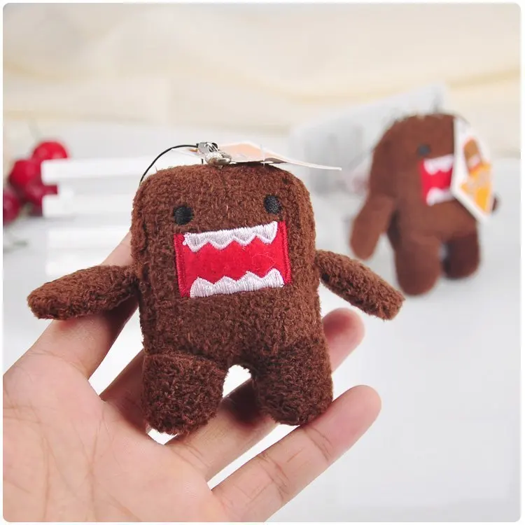 Kawaii 9 см Domokun плюшевая игрушка смешная Domo-kun Мягкая кукла детская Новинка креативный подарок Domo Kun мягкие игрушки для детей рождественские подарки