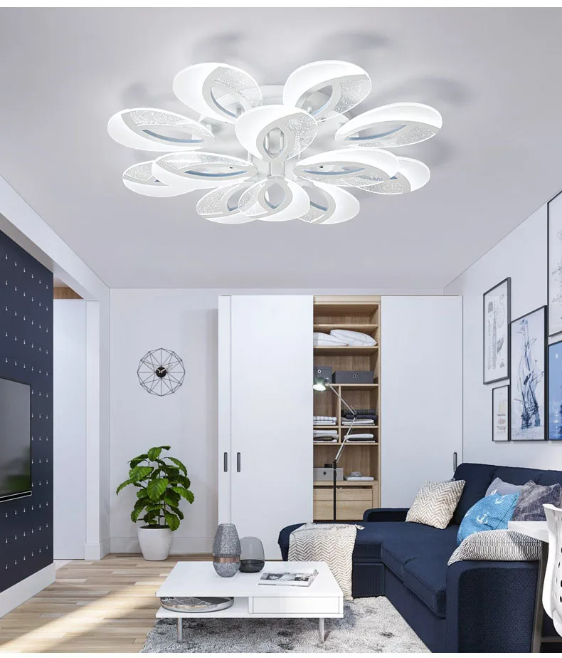 IRALAN, современная светодиодная Люстра для гостиной/кабинета, спальни, дизайн, новинка, Декор, люстры, дизайн, домашний белый большой светильник, светильник