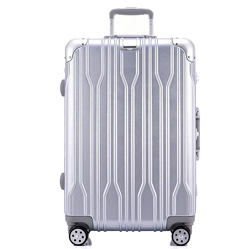

20''24''26''29'' Aluminum Frame Suitcase TSA Lock Travel Rolling Luggage Carry On mala de viagem cabine trolley koffer valiz