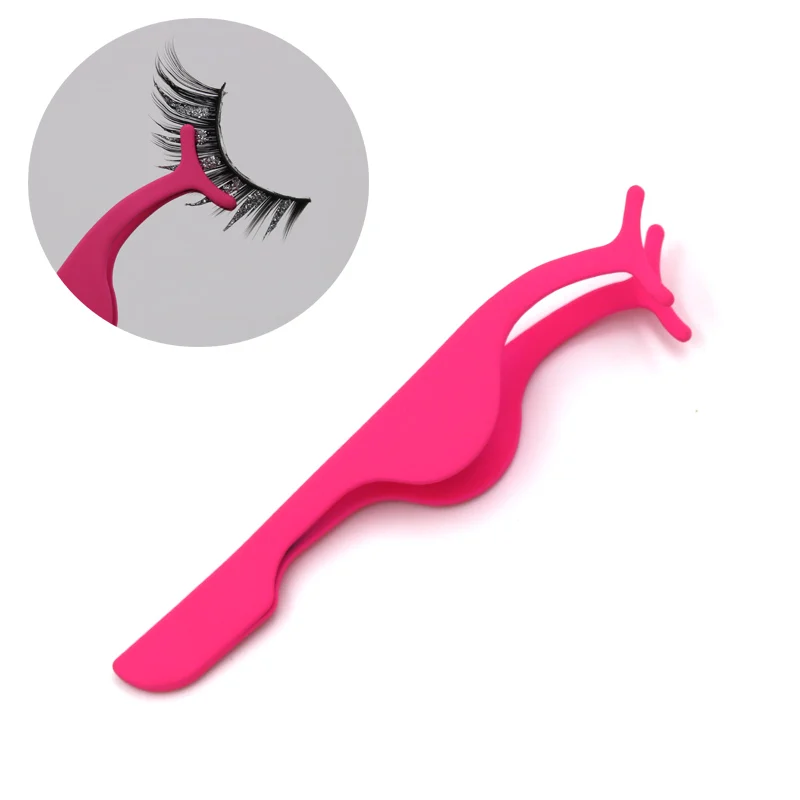 

YOKPN New Red False Eyelash Clip Beauty Makeup Studio Dedicated False Eyelash Aids High Quality Fashion Eyelash Curler