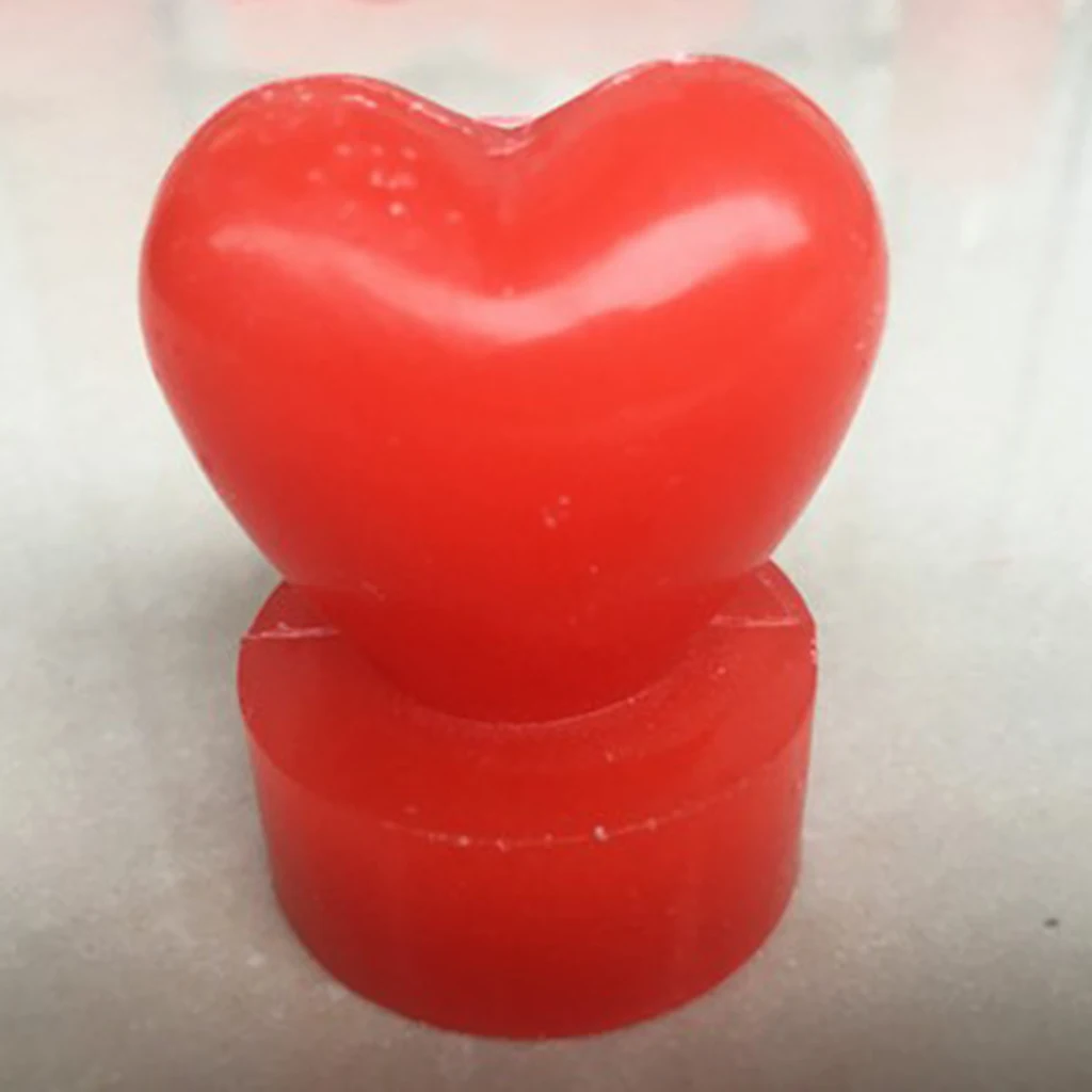 2pcs 3D Plastic Love Heart +Rabbit Mold For Candle Soap Making DIY Tools –Easter Holiday Present Supply