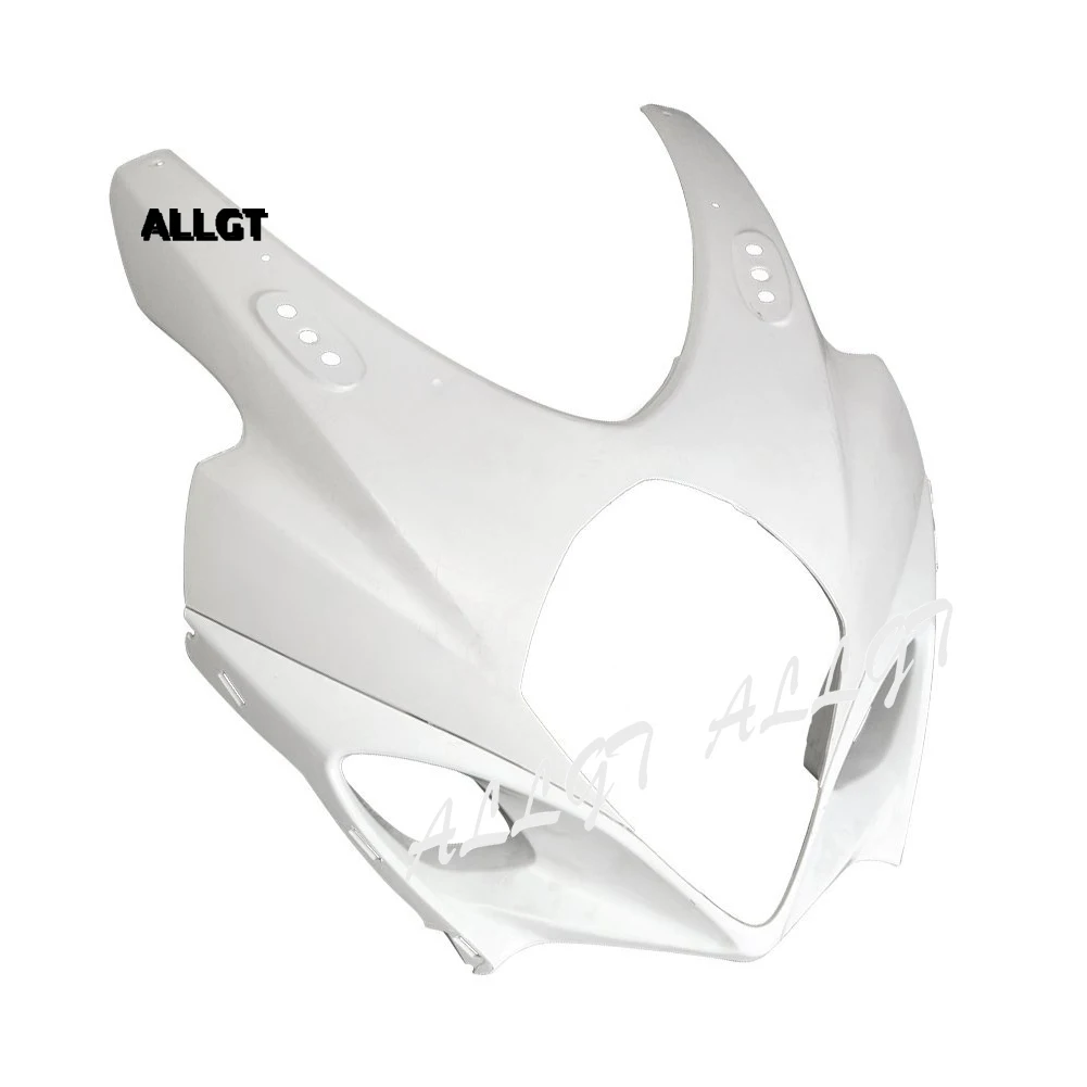 

ALLGT Motorcycle Injection Moulding Upper Front Cowl Nose Fairing for SUZUKI GSX-R 1000 K7 2007 2008 Unpainted