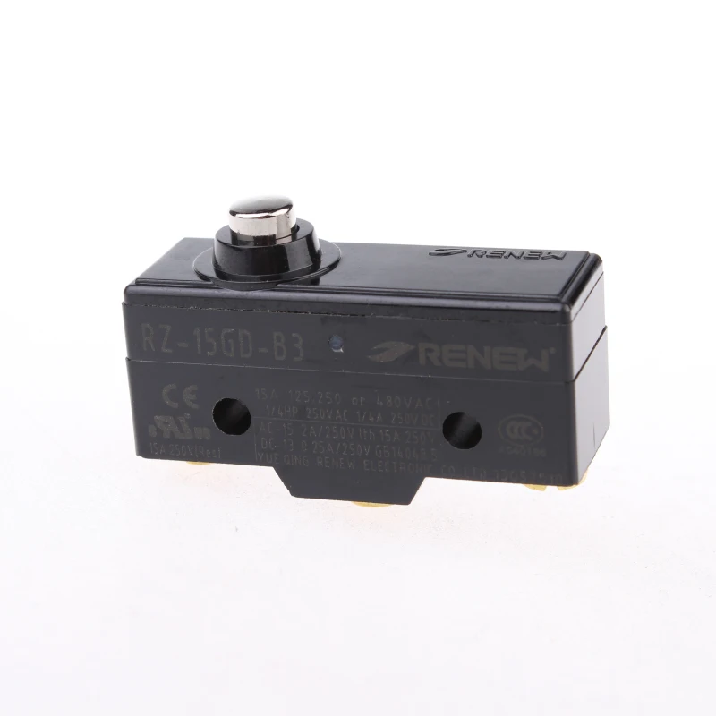 

2pcs Micro Limit Switch RZ-15GD-B3 type