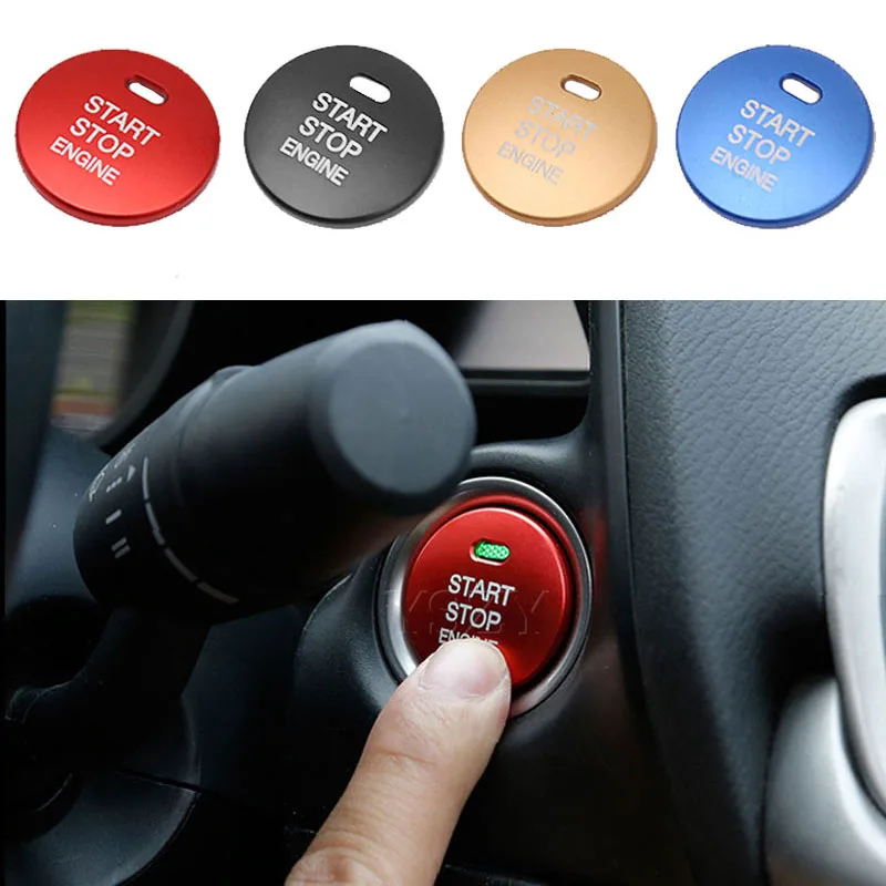 

START STOP Engine Switch Key Button Replace Cover Cap Accessories Key For Mazda 3 BM BN 6 GJ1 GL CX-4 CX4 CX-5 CX5 CX-9 MX-5