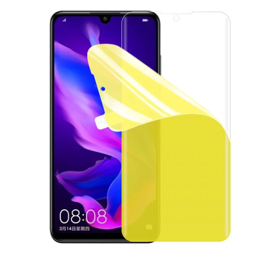 

6D Full Cover Nano Film A20 Screen Protector For Samsung Galaxy A20 A30 A50 M10 M20 M30 Front Screen TPU Hydrogel Guard Film
