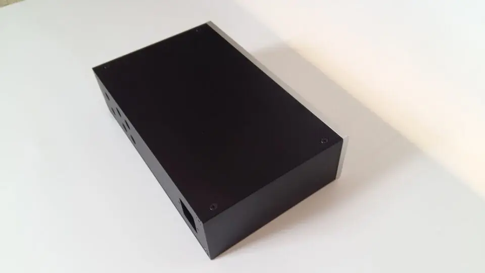 D 002 CNC все алюминиевый корпус Чехол коробка шкаф для DIY аудио усилитель мощности 270