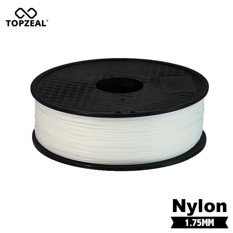Filamento de Náilon Branco do Filamento do pa da Cor do Filamento dos Plásticos da Impressora kg para o Material de Impressão Impressora 1.75mm 1 da 3d - Imagem 2