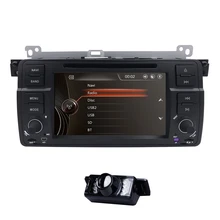 1 Din автомобильный DVD плеер для BMW E46 M3 318/320/325/330/335 Rover 75 1998-2006 gps навигации BT SWC RDS DVBT DAB+ CAM