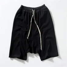 Хип-хоп мешковатые мужские летние грузовые шорты панк-рок крутые шорты тренировочные штаны Свободные шорты для скейтборда 050101