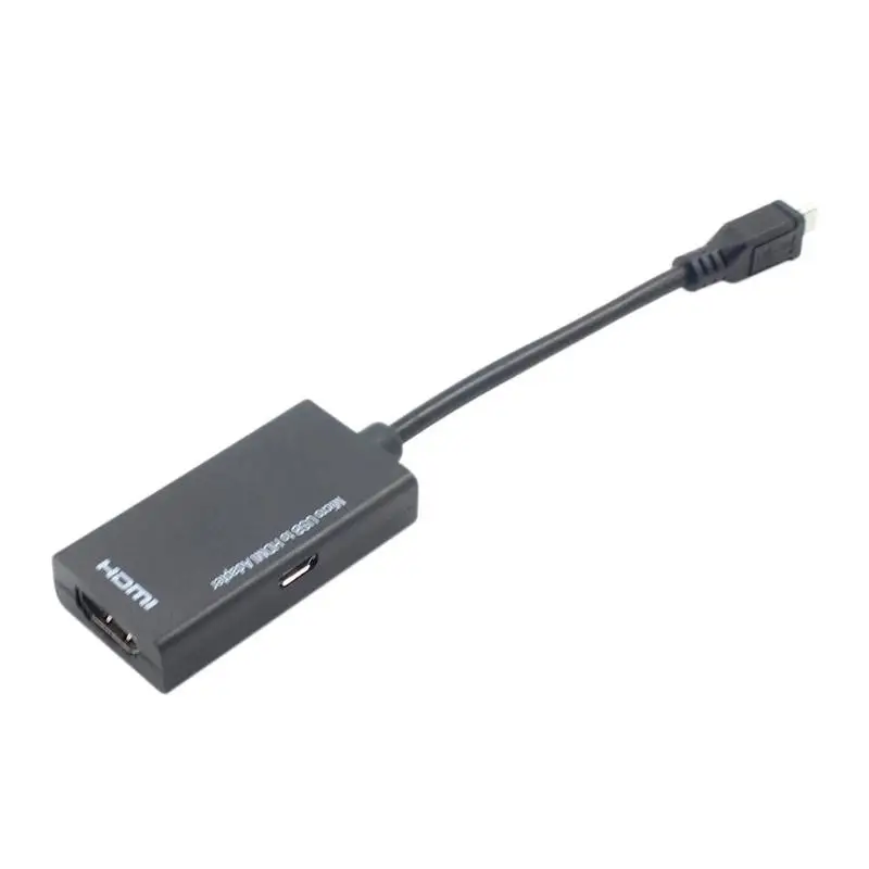 ALLOYSEED 1 шт. микро USB к HDMI 1080P A/V ТВ Micros USB Кабель-адаптер провод конвертер для HD ТВ смартфон Micro Usb к Hdmi HD tv