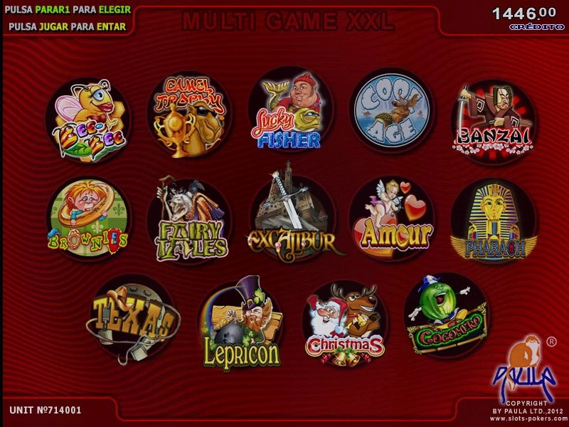 

Multigame XXL 14 in 1 40-96% Gameboard for Casino Machine