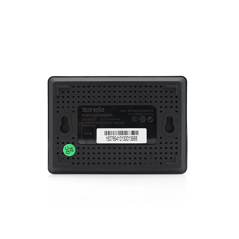 Tenda SG105 сети 5-Порты гигабитный коммутатор 1000 Мбит/с Fast Ethernet переключателями концентратор Lan полный/полудуплекс