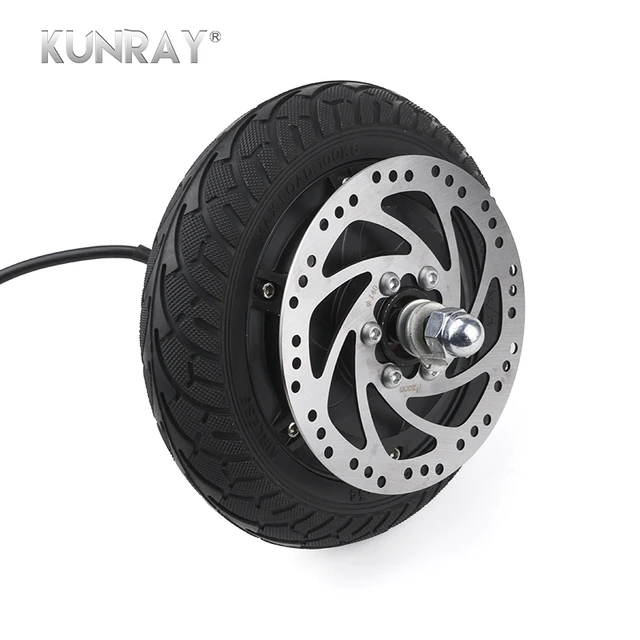 8inch Electric Scooter Brushless Hub Wheel Motor 350W 24V 36V 48V Non