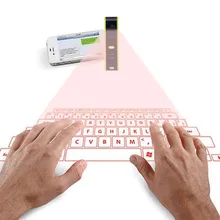 Новинка беспроводная Bluetooth лазерная виртуальная проекционная клавиатура лазерная английская QWERTY клавиатура портативная для смартфона планшета ПК