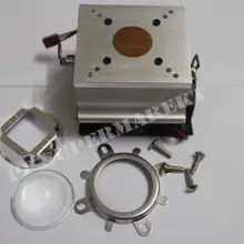 60-80 градусов 44 мм объектив+ отражатель кронштейн+ 20-100 Вт светодиодный алюминиевый радиатор вентилятор охлаждения