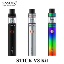 SMOK Stick V8 Kit Electronic Cigarette Vape Pen EGO AIO E Cigarette VS iJust S iJust 2 Nexgen Buy Kit Get 2 Core Free S068