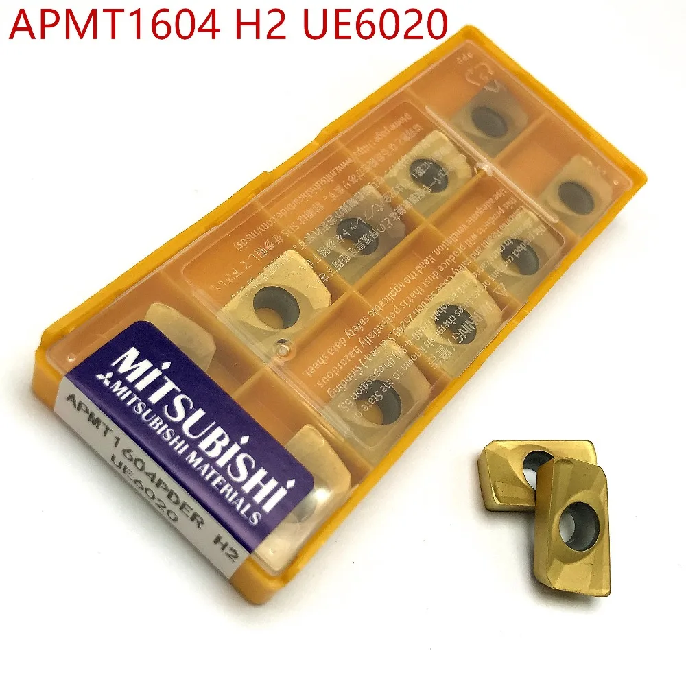 

APMT1604 H2 UE6020 10pcs carbide inserts Turning tool APMT 1604 Face Mill Lathe Tools Milling cutter CNC tool
