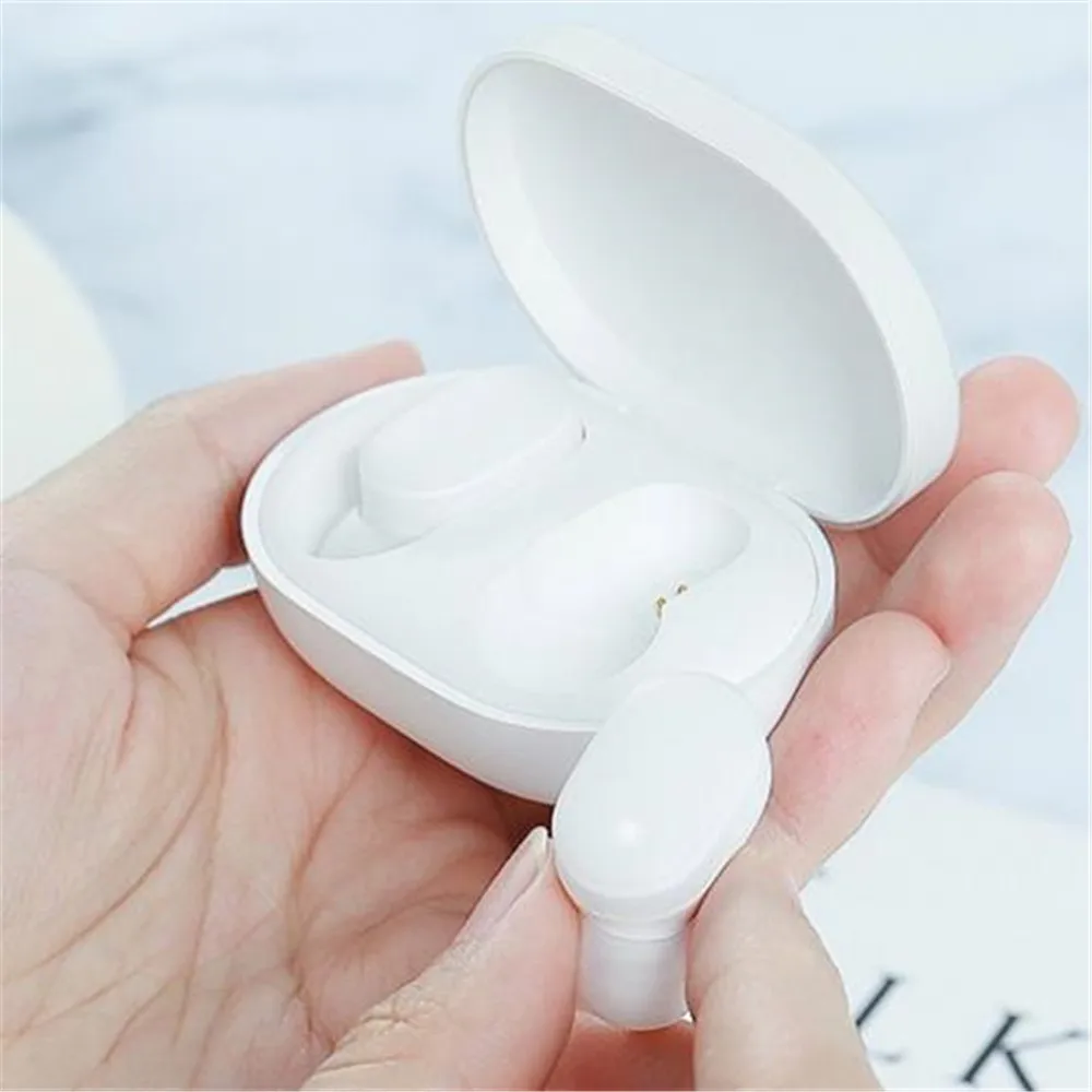 Оригинальные Xiaomi AirDots Bluetooth наушники Молодежная версия стерео мини беспроводная Bluetooth 5,0 гарнитура с микрофоном зарядная коробка