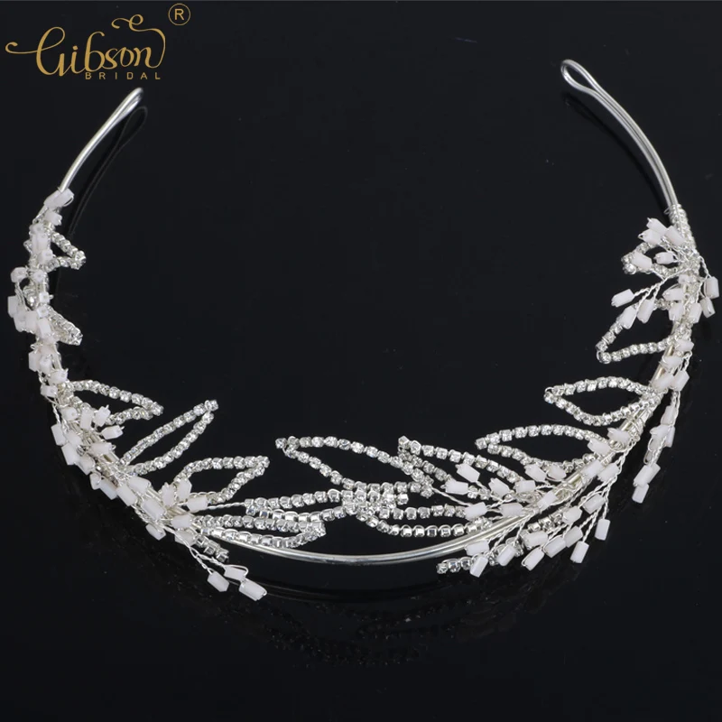 

Silver Tiara Queen Crown Rhinestone Bridal Halo Tiara Women Jewelry Hair Piece Girls Headband Hair Crown Wedding