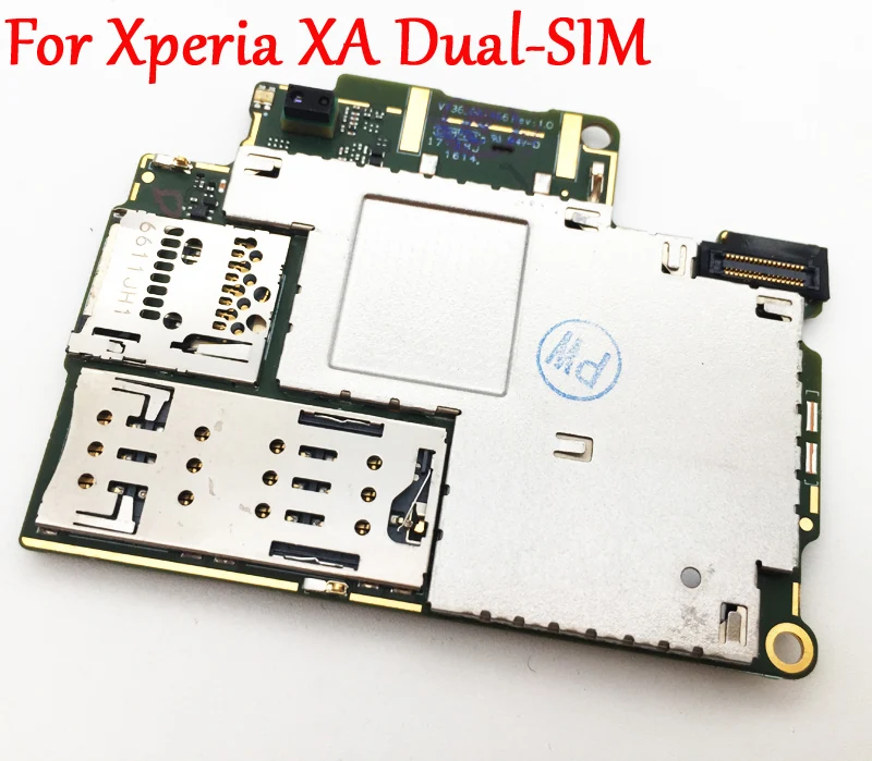 

Tested Full Work Original Unlock Motherboard For Sony Xperia XA Dual-SIM F3112 F3116 F3216 Logic Circuit Electronic Panel