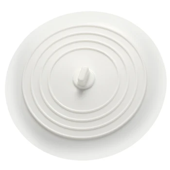 

UEETEK 1PC Silicone Sink Stopper Tub Drain Plug for Kitchens Bathrooms Laundries (White)