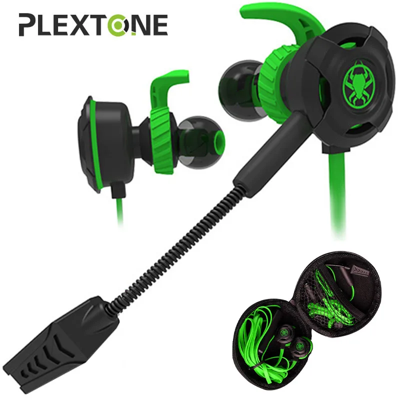 Plextone игровая гарнитура с микрофоном наушники для телефона ПК ноутбука