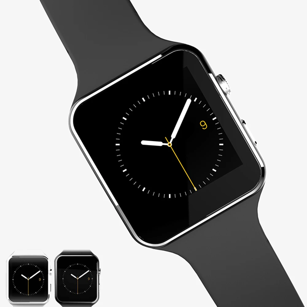 

New X6 Smart Watch with Camera Touch Screen Support SIM TF Card Bluetooth Smartwatch for iPhone Xiaomi Android Phone