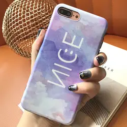 INS улыбка Capinha чехол для iPhone 8 8 плюс 7 7 plus чехлы летний чехол для телефона для iPhone 6 S 6s Plus X XS телефон защитный чехол