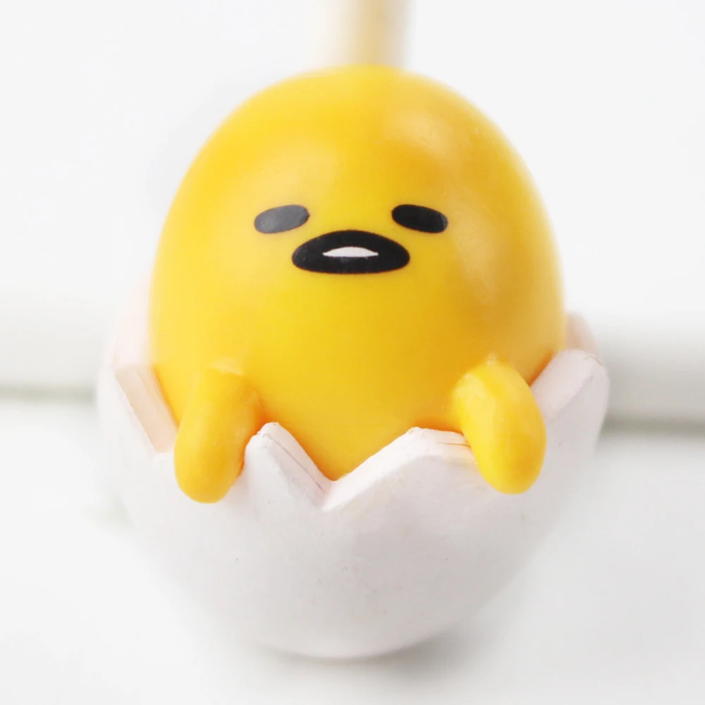 6 шт./лот Gudetama Фигурки игрушки ленивое яйцо игровой набор Магнитная игрушка стиль для детей