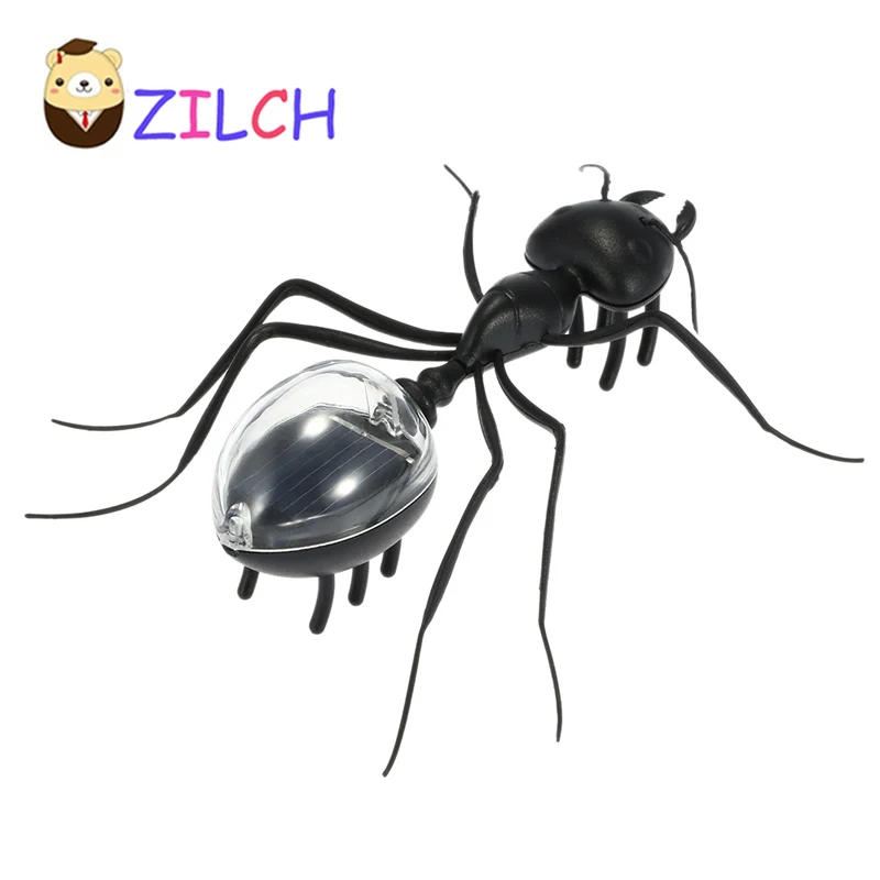 

Popular Solar Ant Cute Kids Toys Magic Solar Powered Ant Insect Play & Learn Educational Solar Toys for Children Retail Package