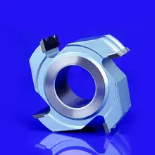Spiral Wood Shaper Cutters Tungsten Carbide Blade for Moulder Machine Woodworking Tool Thickness 20mm 4 flutes